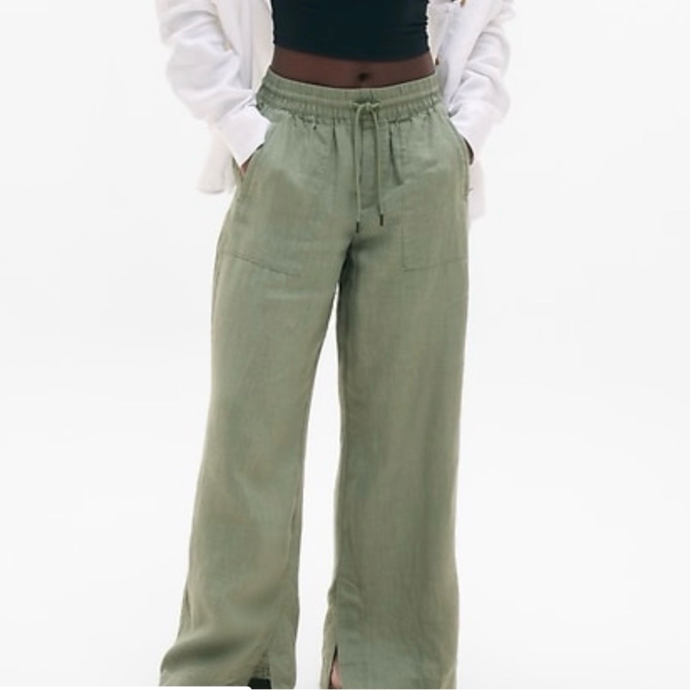 Athleta Retreat Women’s High Rise Linen Pant